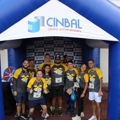 Cinbal leva mais de 70 colaboradores para Corrida do Aço em Volta Redonda 